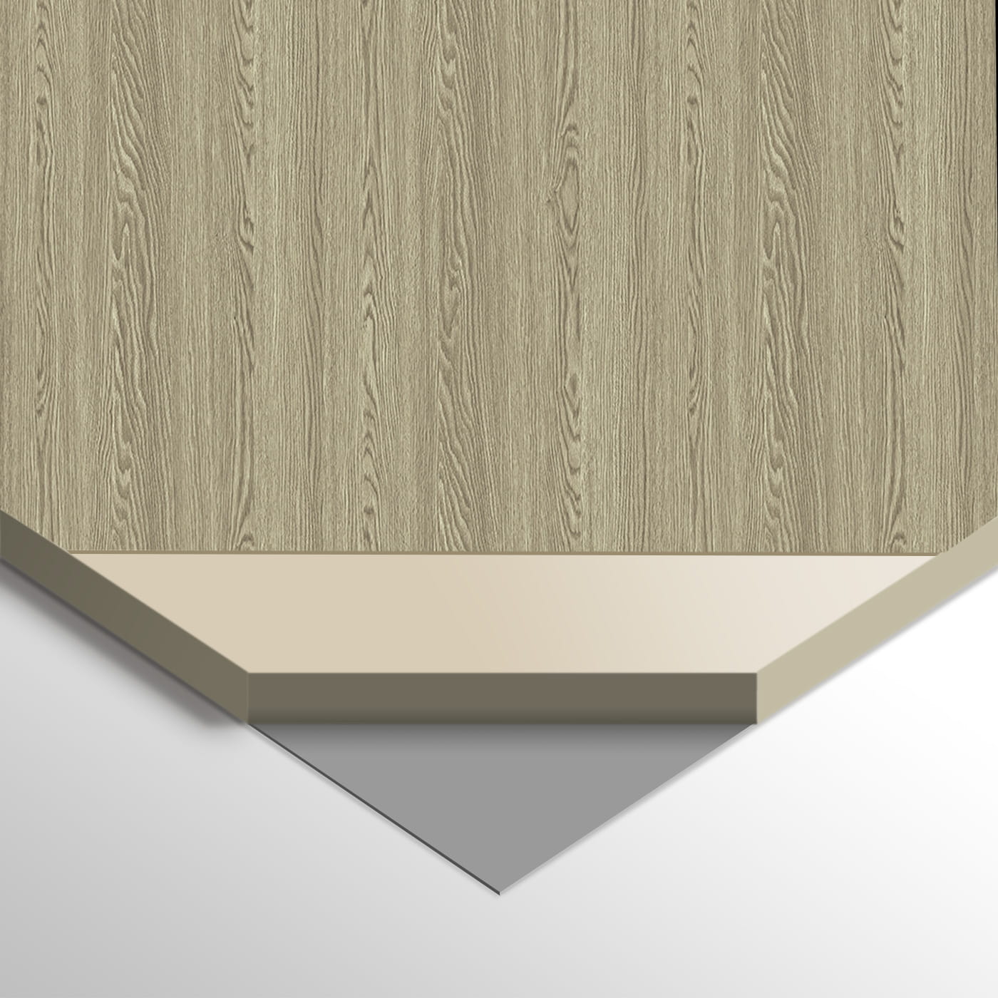 WPC Płyta Węglowa Gray Wood 280x110 cm - obrazek 3